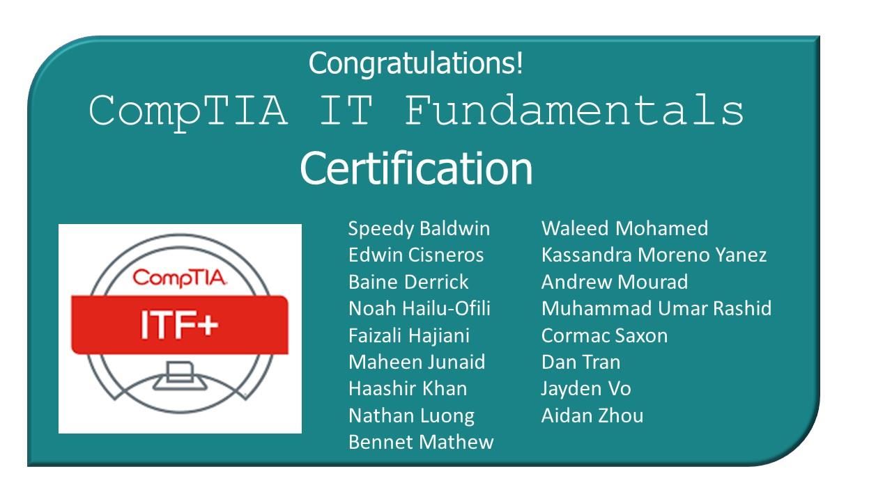 certification